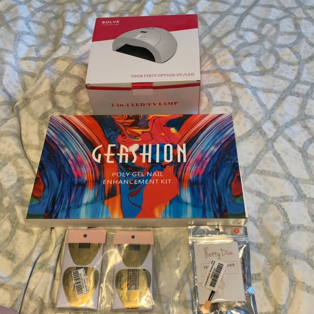 Gershion Polygel nail kit